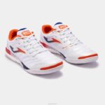 Joma 82P4R3493 أبيض حذاء كرة الصالات ينظم انتعاش 22 داخلي - Image 2