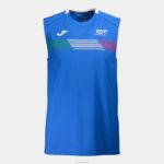 Joma 82P4R3512 الأزرق الملكي بدون اكمام تي شيرت ايطالي للتنس و البديل