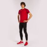 Joma 82P4R3513 أحمر قميص قصير الأكمام النخبة التاسع رجال - Image 4