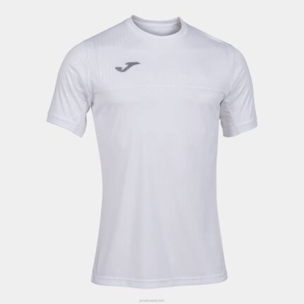 Joma 82P4R3518 أبيض قميص قصير الأكمام مونتريال رجال