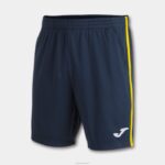 Joma 82P4R3563 الأزرق الداكن والأصفر شورت برمودا مفتوح ثالثا رجال