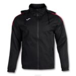 Joma 82P4R3565 أسود أحمر سترة المطر trivor رجال - Image 2