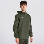 Joma 82P4R3570 الكاكي Rainjacket النخبة الثامن رجال - Image 2