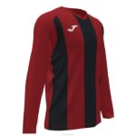 Joma 82P4R3572 أحمر أسود قميص طويل الأكمام بيزا الثاني رجال - Image 2