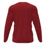 Joma 82P4R3572 أحمر أسود قميص طويل الأكمام بيزا الثاني رجال - Image 3