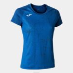 Joma 82P4R3580 الأزرق الملكي قميص قصير الأكمام النخبة التاسع نحيف
