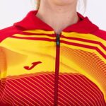 Joma 82P4R3583 احمر اصفر سوبر نوفا II سترة مقنعين نحيف - Image 4