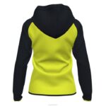Joma 82P4R3585 نيون أصفر أسود سوبر نوفا II سترة مقنعين نحيف - Image 2