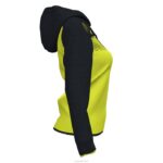 Joma 82P4R3585 نيون أصفر أسود سوبر نوفا II سترة مقنعين نحيف - Image 4