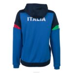 Joma 82P4R3587 أزرق الاتحاد الايطالى للتنس سترة نحيف - Image 2