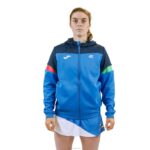 Joma 82P4R3587 أزرق الاتحاد الايطالى للتنس سترة نحيف - Image 3