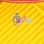 Joma 82P4R3588 أصفر قميص قصير كم 2 زي الاتحاد الاسباني للرجبي نحيف - Image 5