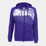 Joma 82P4R3593 أبيض أرجواني سوبر نوفا II سترة مقنعين نحيف - Image 2
