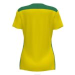 Joma 82P4R3616 الأخضر الأصفر بطولة قميص قصير الأكمام سادسا نحيف - Image 3
