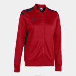 Joma 82P4R3620 أحمر أسود بطولة السترات السادس نحيف