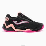 Joma 82P4R3625 أسود حذاء ايس برو 22 كلاي نحيف