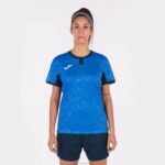 Joma 82P4R3628 الأزرق الملكي الأزرق الداكن قميص قصير الأكمام toletum الثاني نحيف - Image 3