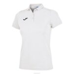 Joma 82P4R3632 أبيض قميص بولو قصير الأكمام هواية نحيف