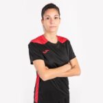Joma 82P4R3648 أسود أحمر بطولة قميص قصير الأكمام سادسا نحيف - Image 7