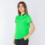 Joma 82P4R3649 نيون أخضر أسود بطولة قميص بولو قصير الاكمام vi نحيف - Image 5