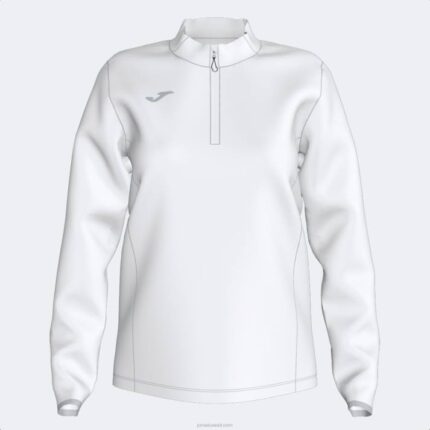 Joma 82P4R3650 أبيض قميص من النوع الثقيل تشغيل الليل نحيف