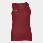 Joma 82P4R3658 بورجوندي بلا أكمام تي شيرت ديانا نحيف