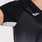 Joma 82P4R3663 أسود أبيض وردي فلوري قميص قصير الأكمام النخبة السابع نحيف - Image 8