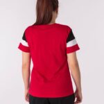Joma 82P4R3665 أحمر أسود أبيض قميص بأكمام قصيرة طاقم رابعا نحيف - Image 6
