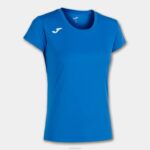 Joma 82P4R3668 الأزرق الملكي قميص قصير الأكمام سجل الثاني نحيف