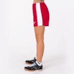 Joma 82P4R3669 احمر ابيض شورت ماكسي نحيف - Image 4