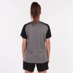 Joma 82P4R3670 مزيج أسود رمادي قميص بأكمام قصيرة أكاديمية رابعا نحيف - Image 6