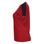 Joma 82P4R3672 أحمر أسود أكاديمية قميص بأكمام قصيرة iii نحيف - Image 4