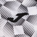 Joma 82P4R3674 أسود أبيض قميص بأكمام قصيرة سوبر نوفا iii نحيف - Image 3