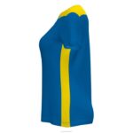 Joma 82P4R3682 الأزرق الملكي الأصفر بطولة قميص قصير الأكمام سادسا نحيف - Image 2