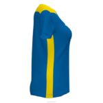 Joma 82P4R3682 الأزرق الملكي الأصفر بطولة قميص قصير الأكمام سادسا نحيف - Image 4