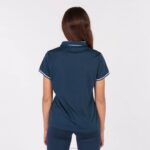 Joma 82P4R3688 الأزرق الداكن الأبيض بطولة قميص بولو قصير الاكمام vi نحيف - Image 3