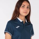 Joma 82P4R3688 الأزرق الداكن الأبيض بطولة قميص بولو قصير الاكمام vi نحيف - Image 4