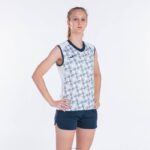 Joma 82P4R3690 أبيض كحلي بلا أكمام تي شيرت سوبرنوفا الثالث نحيف - Image 2