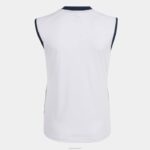 Joma 82P4R3690 أبيض كحلي بلا أكمام تي شيرت سوبرنوفا الثالث نحيف - Image 4