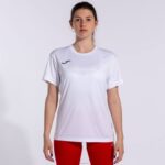 Joma 82P4R3698 أبيض قميص قصير الأكمام مونتريال نحيف - Image 3