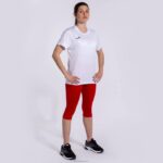 Joma 82P4R3698 أبيض قميص قصير الأكمام مونتريال نحيف - Image 7