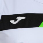 Joma 82P4R3706 أبيض أسود أخضر نيون بلا أكمام تي شيرت المحكمة نحيف - Image 3