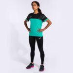 Joma 82P4R3712 أخضر أسود قميص قصير الأكمام مونتريال نحيف - Image 7