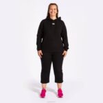 Joma 82P4R3721 أسود دافني سترة مقنعين نحيف - Image 2