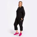 Joma 82P4R3721 أسود دافني سترة مقنعين نحيف - Image 3