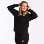 Joma 82P4R3721 أسود دافني سترة مقنعين نحيف - Image 5