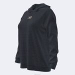 Joma 82P4R3721 أسود دافني سترة مقنعين نحيف - Image 9