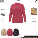 Joma 82P4R3721 أسود دافني سترة مقنعين نحيف - Image 10
