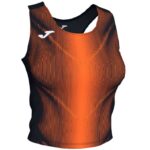 Joma 82P4R3724 برتقالة سوداء أوليمبيا أعلى الخزان نحيف