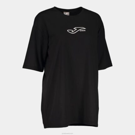 Joma 82P4R3725 أسود قميص بأكمام قصيرة دافني نحيف